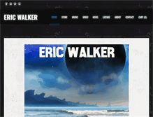 Tablet Screenshot of ericwalkermusic.com